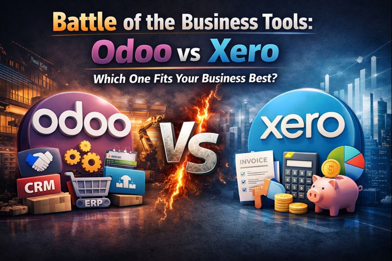 Battle of the Business Tools: Odoo vs Xero
