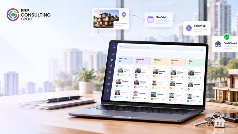 How to Configure Odoo ERP for Real Estate Lead and Sales Management