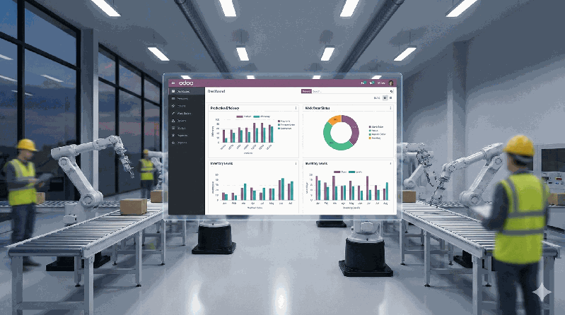 Odoo for Manufacturing: Proven Strategies To Manage Production