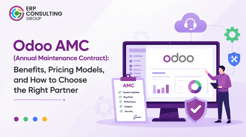 Odoo AMC (Annual Maintenance Contract): Benefits, Pricing Models, and How to Choose the Right Partner