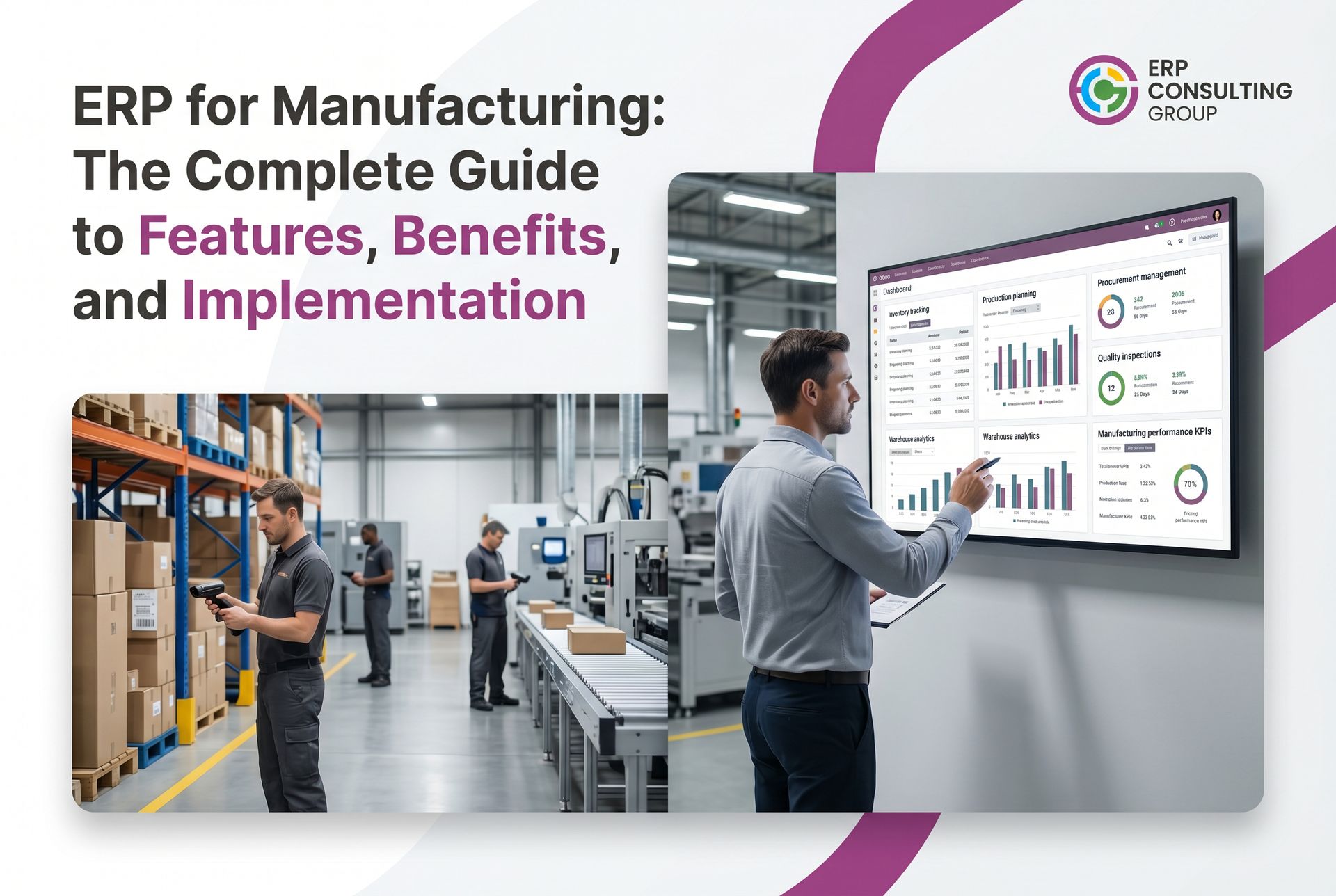 ERP for Manufacturing: The Complete Guide to Features, Benefits, and Implementation [2026]