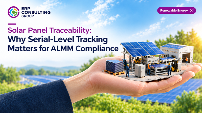 Solar Panel Traceability: Why Serial-Level Tracking Matters for ALMM Compliance