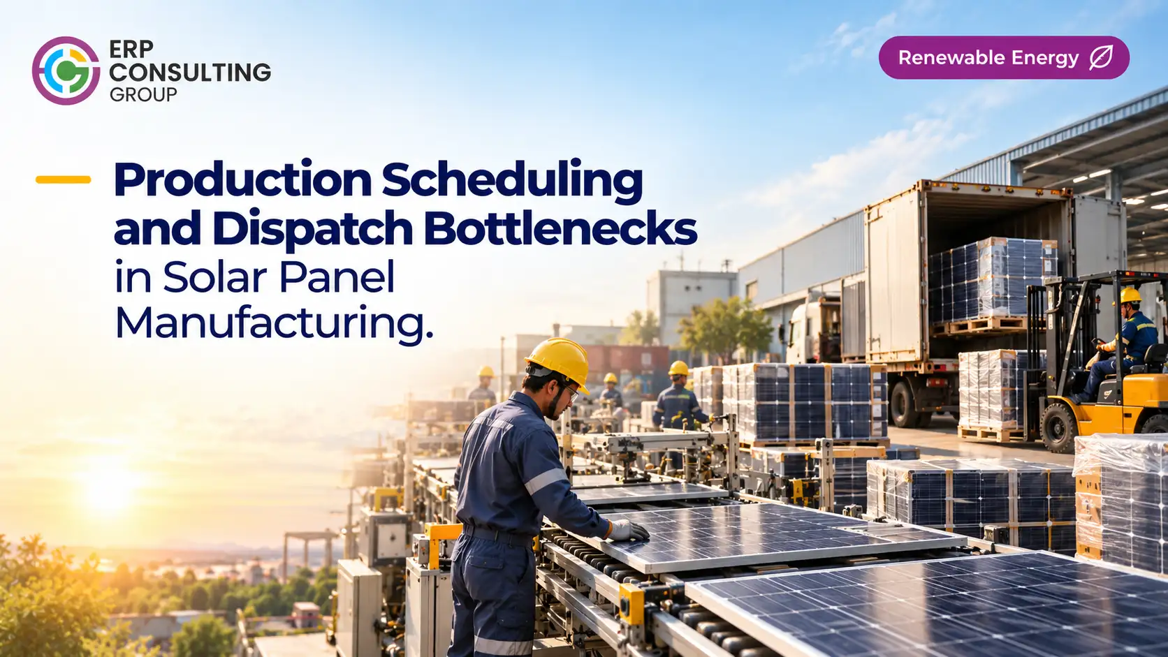 Production Scheduling and Dispatch Bottlenecks in Solar Panel Manufacturing
